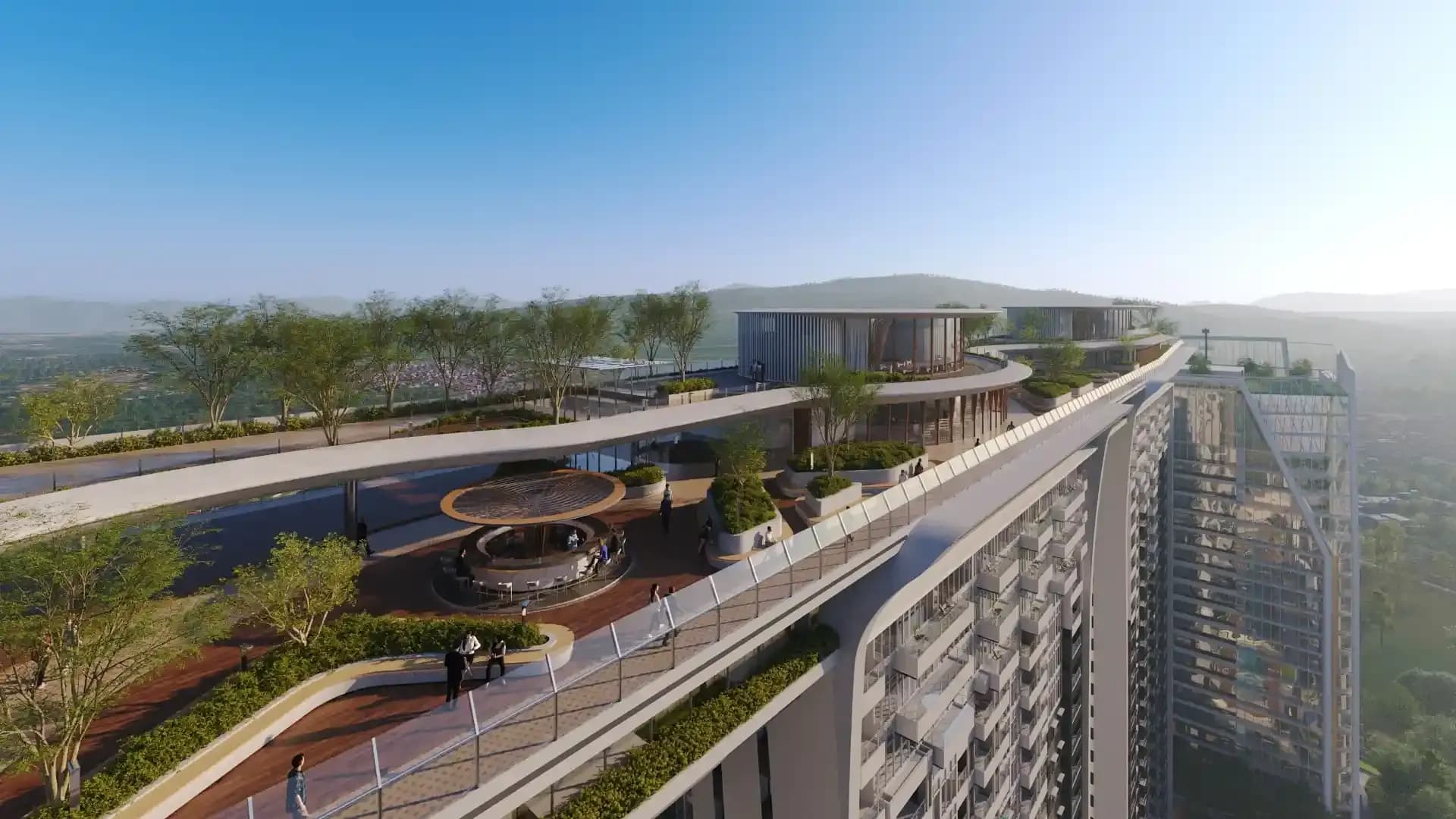 opus park skybridge